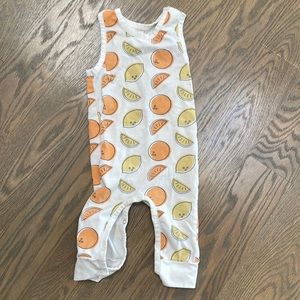 Monica and Andy baby 6-9 month sleeveless onesie